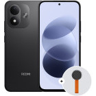 Smartphone Xiaomi Redmi Note 17, 256GB, 6GB RAM, Dual SIM, 5G, Black + Woven Strap Ring Stand