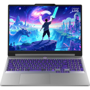 Lenovo Gaming 15.3'' LOQ Essential 15IRH11, WUXGA IPS 165Hz, Procesor Intel® Core™ 5 205H (12M Cache, up to 4.80 GHz), 16GB DDR5, 512GB SSD, GeForce RTX 3050 4GB, No OS, Luna Grey