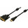Cablu video Logilink HDMI Male - DVI-D Male, 2m, negru