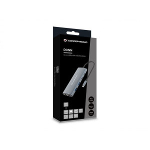 Conceptronic USB-C 10-in-1, 100W