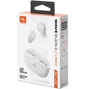 JBL In-Ear, Wave Buds 2 TWS White