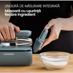 Kenwood Mixer de mana QuickMix Go HMP40.000GY, 450W, Albastru
