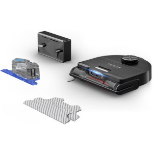 Rowenta X-Plorer Seria 220 RR9465WH, Li-Ion, 5600Pa, 0.35L, Negru