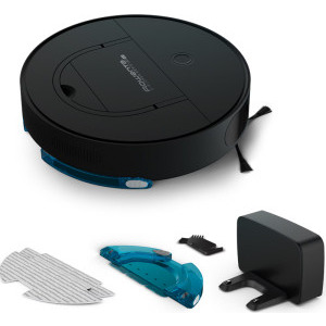 Aspirator robot Rowenta X-Plorer Seria 130 AI RR9065WH, Li-Ion, 4000Pa, 0.5L, Negru