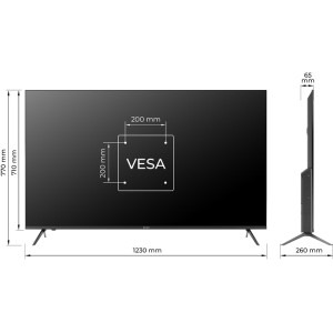KIVI Smart TV 55U760QB Seria U760QB 139cm negru 4K UHD HDR