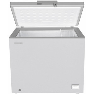 Heinner HCF-HM145CSE++, 142 L, Clasa E, Sistem convertibil racire / congelare racire / congelare, Control electronic, Argintiu