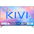 Televizor LED KIVI Smart TV 75U760QB Seria U760QB 189cm negru 4K UHD HDR