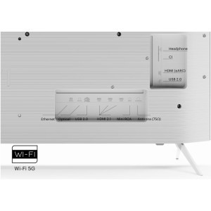 KIVI Smart TV 55U760QW Seria U760QW 139cm alb 4K UHD HDR