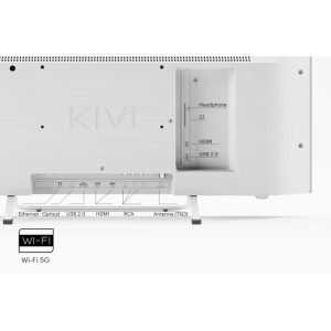 KIVI Smart TV 32F760QW Seria F760QW 80cm alb Full HD