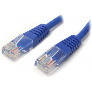 Cablu retea Inter-Tech CAT5e Patch Cable UTP 0.5m Blue