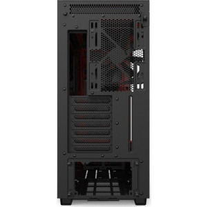 NZXT H710 Matte Black/Red