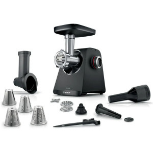 Masina de tocat Bosch MultiPower MFWS440B, 1900W, 2.5kg/min, Negru