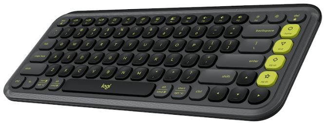 Tastatura Logitech Pop Icon Keys, Bluetooth, Graphite