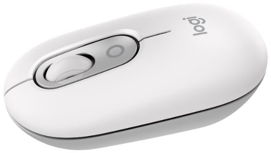 Mouse Logitech POP Mouse, Bluetooth, Off-White