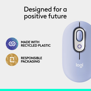 Logitech POP Mouse, Bluetooth, Lilac