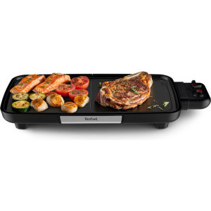 Tefal Gratar electric Plancha Booster CB641810, 2200W, Negru
