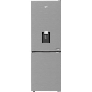 Combina frigorifica Beko B3RCNA364HDXB, 316 L, Clasa E, No Frost, HarvestFresh, AeroFlow, MaxStore, Dozator apa, 186 cm, Inox