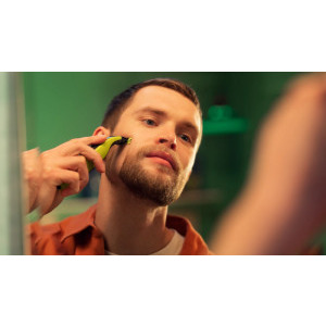 Philips OneBlade 360 Face QP2724/31, aparat hibrid pentru barbierit si tuns barba
