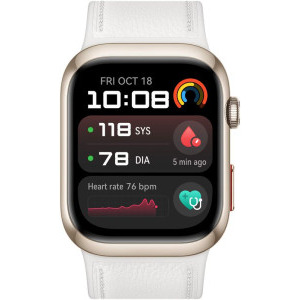 Huawei Watch D2, Gold aluminum, curea White Composite Leather