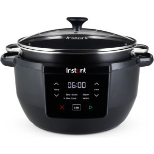 Instant Pot Slow Cooker Superior, 800W, 7.1L, Negru