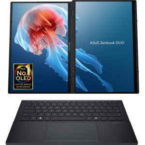 Laptop ASUS 14'' Zenbook Duo OLED UX8406CA, 3K 120Hz Touch