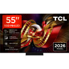 Televizor LED TCL Smart TV SQD-MiniLed 55C8L Seria C8L 139cm 4K UHD HDR