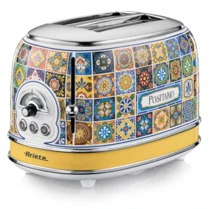 Ariete Prajitor de paine Vintage 0155POSITANO, 810W, Galben