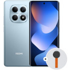 Smartphone Xiaomi Redmi Note 15, 128GB, 6GB RAM, Dual SIM, 4G, Tri-Camera, Glacier Blue + Woven Strap Ring Stand