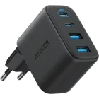 Incarcator retea Anker Zolo A121EG11, 2x USB-C, 2x USB, Quick Charge 50 W, GaN, Black