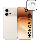 Smartphone Honor 600, 256GB, 8GB RAM, Dual SIM, 5G, Tri-Camera, Golden White + Casti Honor Choice Earbuds X7e Active incluse