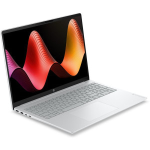 HP 16'' OmniBook 3 16-by0029nn, 1920 x 1200 IPS, Procesor AMD Ryzen™ 5 40 (4M cache, up to 4.3 GHz), 16GB LPDDR5, 256GB SSD, AMD Radeon 610M, Free DOS, Glacier Silver
