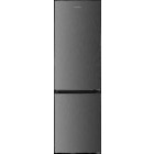 Combina frigorifica Heinner HCNF-HM253INVXD, 253 L, Clasa D, No Frost, Inverter, Control electronic, 181 cm, Inox