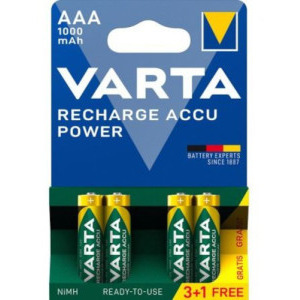 Varta Acumulatori AAA LR3 Ni-MH 1.2V 1000 mAh Blister 4 buc.