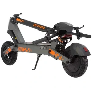 KuKirin Trotineta electrica G2, Putere 800 W, Autonomie 55 km, Viteza max 45 km/h, Greutate max 120 kg, Roti 10 inch, Negru