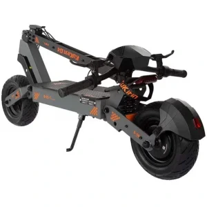 KuKirin Trotineta electrica G4, Putere 2000 W, Autonomie 75 km, Viteza max 70 km/h, Greutate max 120 kg, Roti 11 inch, Negru