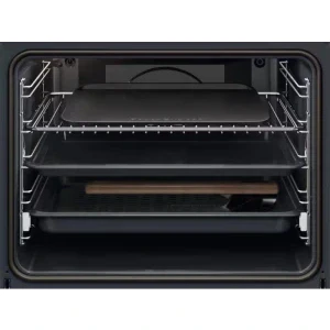 Electrolux EOX8P38WH, Electric, 72 L, Autocuratare pirolitica, PizzaExpert, My Electrolux Kitchen, Grill, Clasa A++, Negru