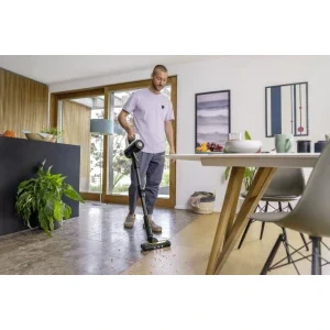 Karcher VCS 3 Nano Flex, vertical, 0.6L, Alb/Negru