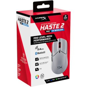 HyperX Pulsefire Haste 2 Pro 4K RGB Grey
