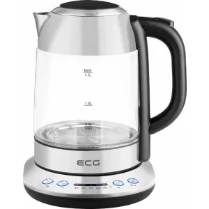 ECG RK1781, 2200W, 1.7L, Inox/Negru