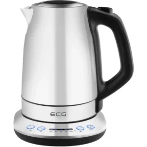 ECG RK1791, 2200W, 1.7L, Inox/Negru