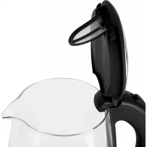 ECG RK2080, 2200W, 2L, Negru/Inox