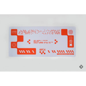 QwertyKey Apex White/Orange