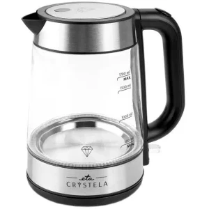 ETA Crystela 6153, 2200W, 1.7L, Negru/Inox