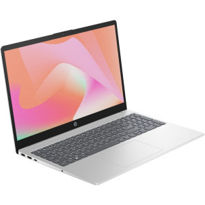 HP 15.6'' 15-fd1022nq, FHD, Procesor Intel® Core™ 5 120U (12M Cache, up to 5.00 GHz), 16GB DDR4, 256GB SSD, Intel Graphics, Free DOS, Natural Silver