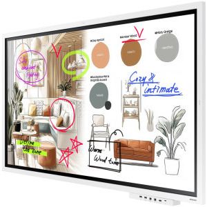 Samsung Flip 75 Inch WMFX, 55 inch UHD VA, Tizen OS 9.0