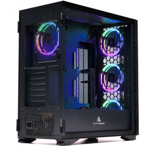 Gaming [AlphaGear] Chimera Powered by GIGABYTE, AMD Ryzen 7 5800X 3.8GHz, 16GB DDR4, 1TB SSD + 120GB SSD, RTX 3070 8GB GDDR6, Iluminare RGB, Windows 11 Home preinstalat (Game Ready)