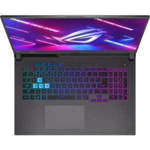 ASUS Gaming 17.3'' ROG Strix G17 G713IM, FHD 144Hz, Procesor AMD Ryzen™ 7 4800H (8M Cache, up to 4.2 GHz), 16GB DDR4, 512GB SSD, GeForce RTX 3060 6GB, No OS, Eclipse Gray