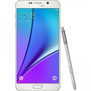 Samsung N920i Galaxy Note 5, Dual Sim, 4GB RAM, 32GB, White Pearl