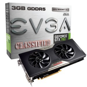 EVGA GeForce GTX 780 Classified ACX Cooling 3GB GDDR5 384-bit