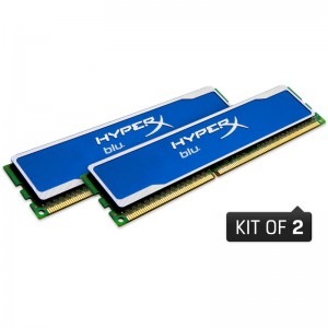HyperX Blu 16GB DDR3 1600MHz CL10 Dual Channel Kit